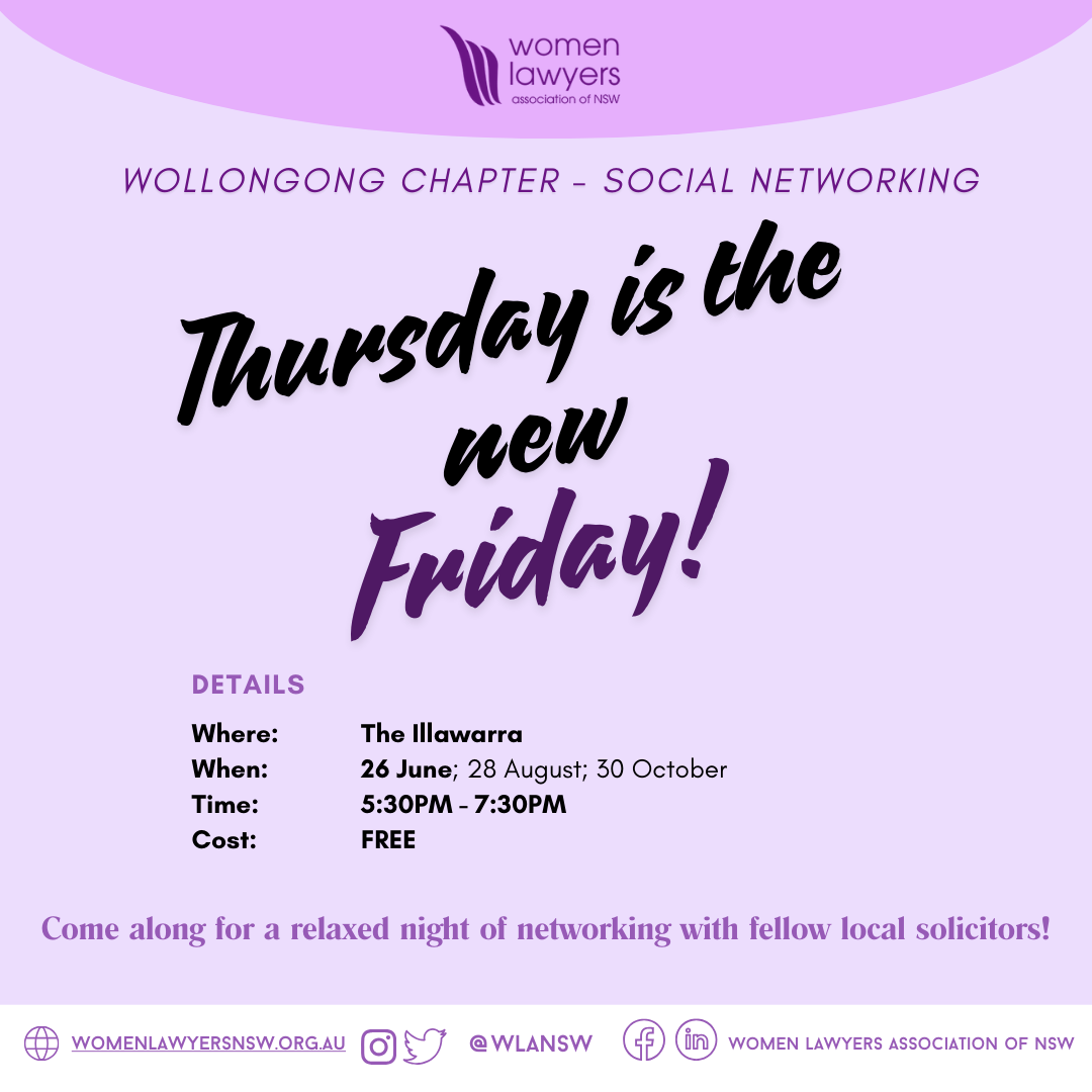 WOLLONGONG EVENT – THURSDAY IS THE NEW FRIDAY (26/06/2025)