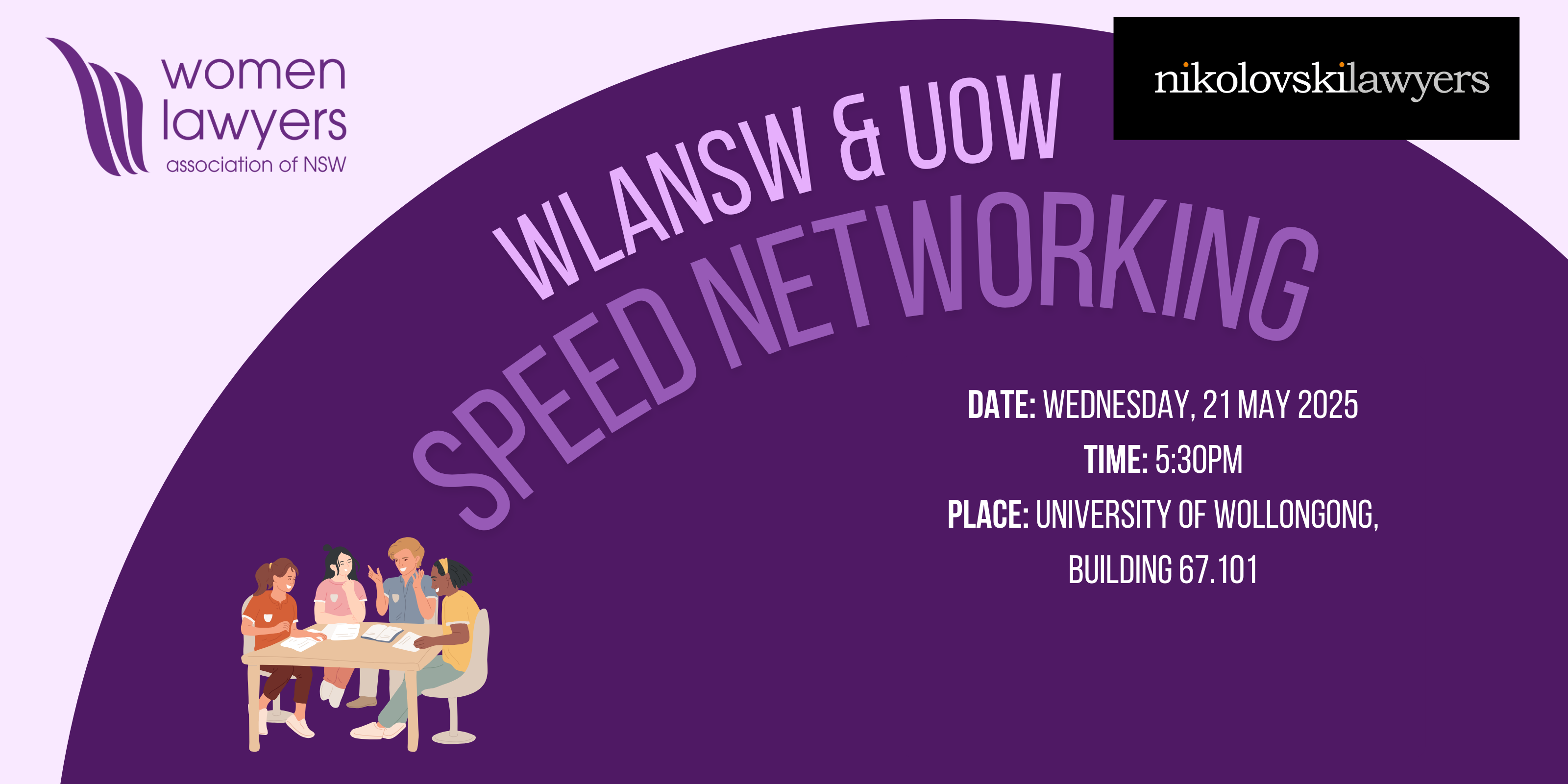 WOLLONGONG EVENT – UOW SPEED NETWORKING