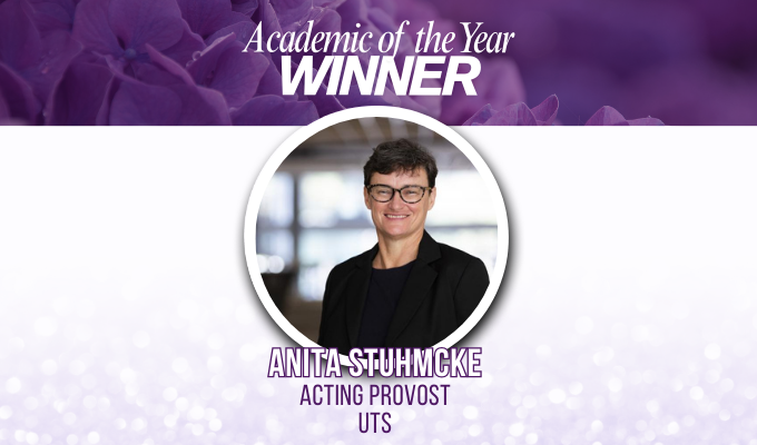 Academic of the Year Anita Stuhmcke - Acting Provost, UTS