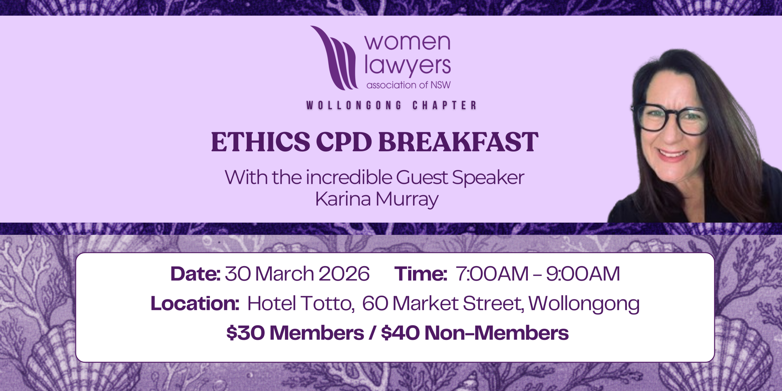 WLANSW - Wollongong Chapter - Ethics CPD Breakfast