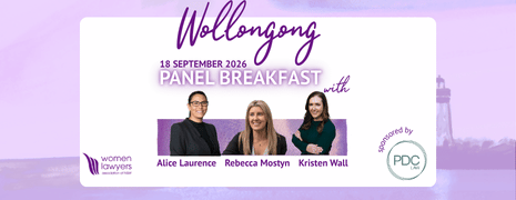 WOLLONGONG EVENT – WLANSW PANEL BREAKFAST